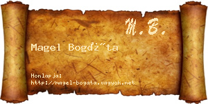 Magel Bogáta névjegykártya
